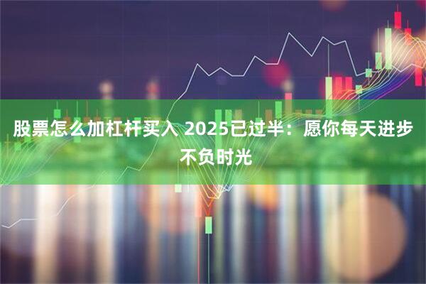 股票怎么加杠杆买入 2025已过半：愿你每天进步 不负时光